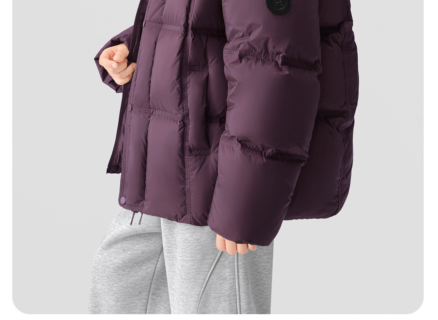 左西童装男童羽绒服冬季保暖2026新款儿童三防蓄热面包服大童外套 — 99