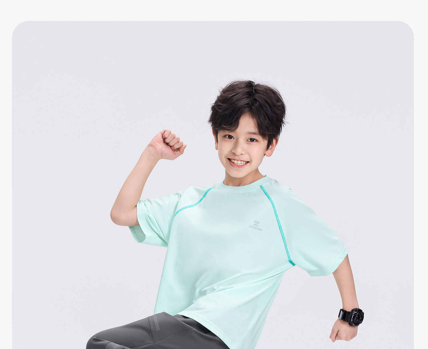 左西童装男童裤子夏季薄款儿童青少年速干防蚊裤2026新款大童长裤 — 84