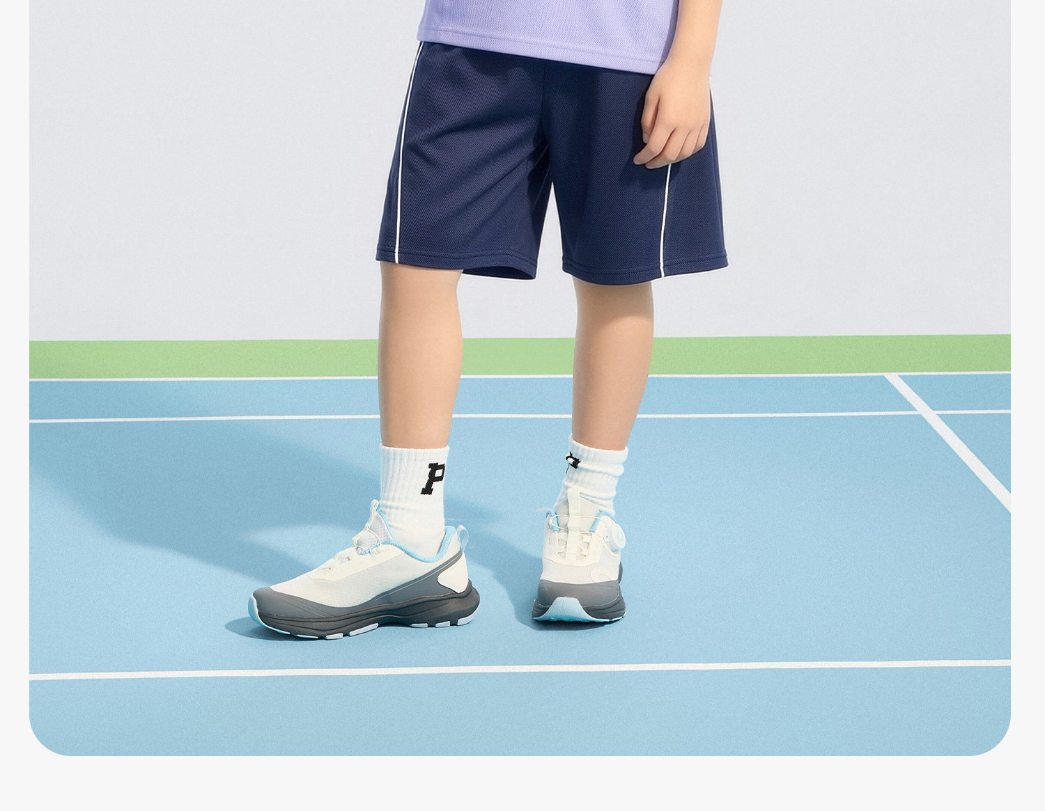 左西童装男童速干套装儿童运动背心短裤两件套网眼夏装2026新款潮 — 54