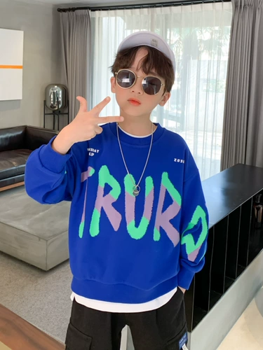 Весенняя детская толстовка для мальчиков, коллекция 2023