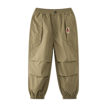 Zuoxi – vêtements pour enfants pantalons de travail pour garçons pantalons décontractés assortis avec tout nouvelle collection printemps et automne 2024