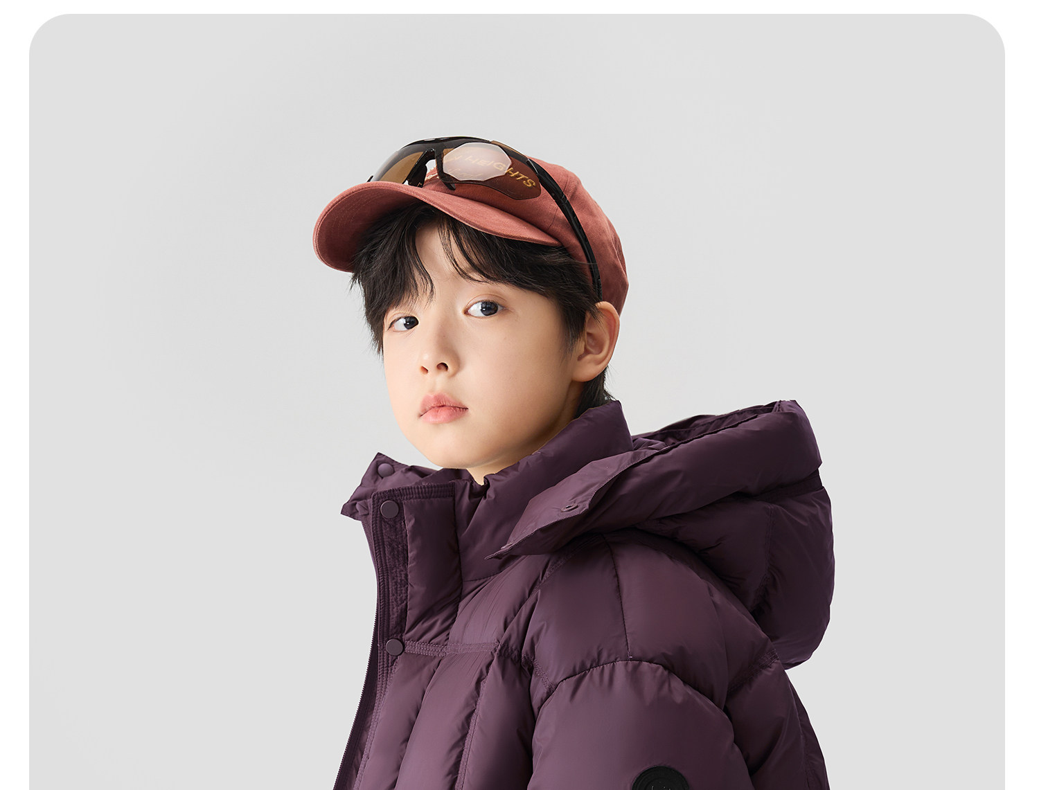 左西童装男童羽绒服冬季保暖2026新款儿童三防蓄热面包服大童外套 — 98