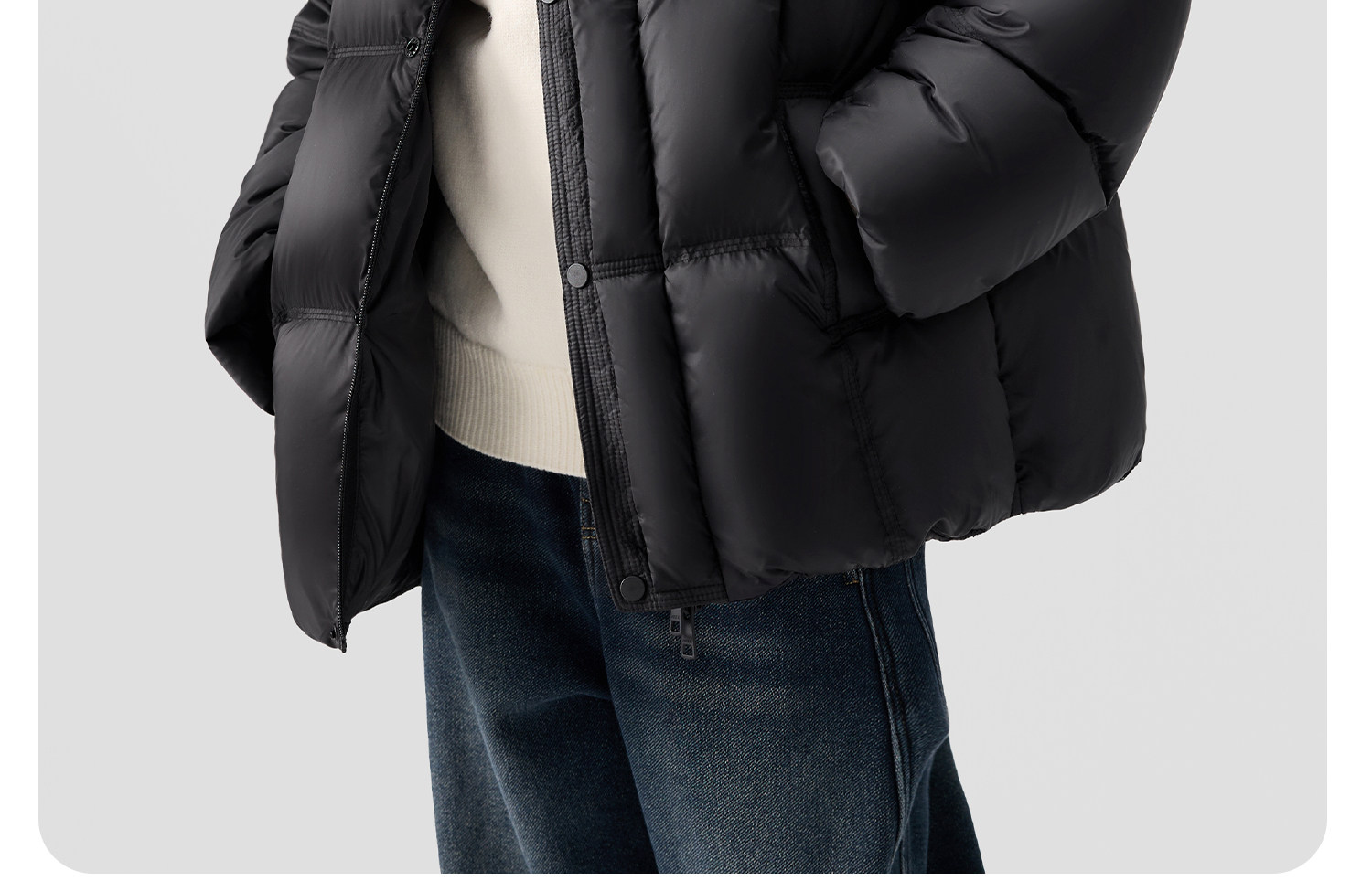 左西童装男童羽绒服冬季保暖2026新款儿童三防蓄热面包服大童外套 — 47