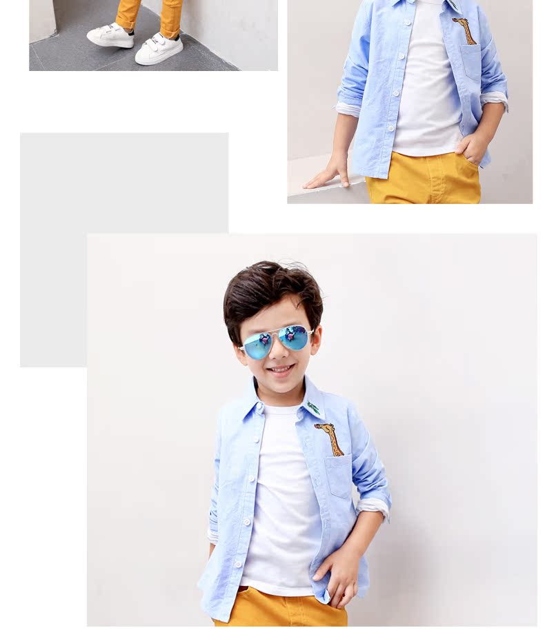 Chemise garcon à manche longue - Ref 2073321 Image 37