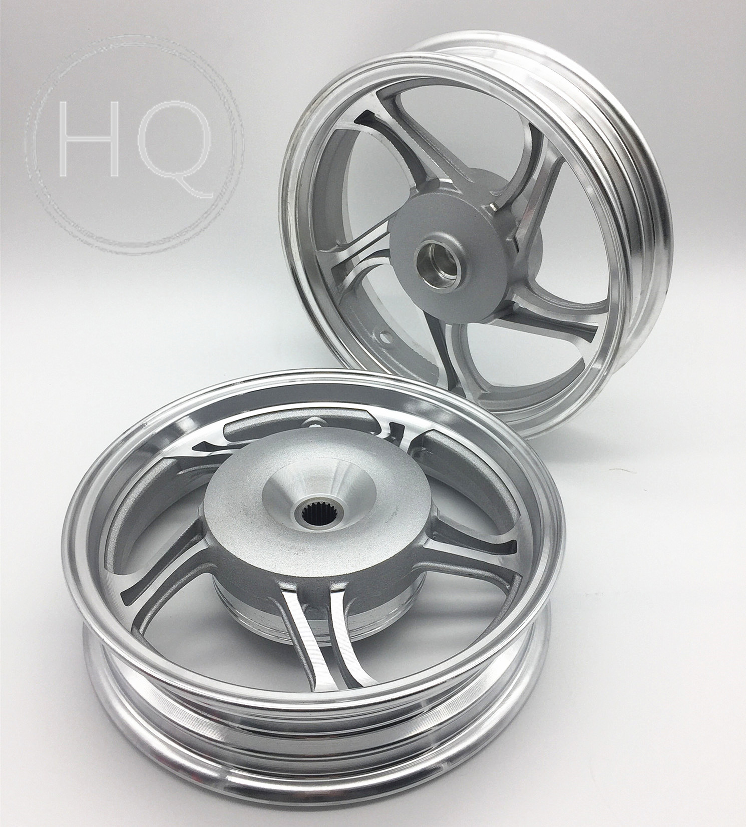 Applicable Haojue Hi Star front wheel Rear wheel HJ100T-7C 7D 7M Front and rear rims Fuxing S front wheel hub