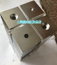 50X50X20MM square with hole permanent magnet salvage strong magnet NdFeB strong magnet F50 * 50 * 25