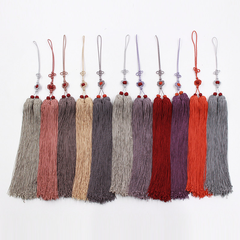 Su-style artificial silk Chinese fan cranking ear pendant ancient fashion cage