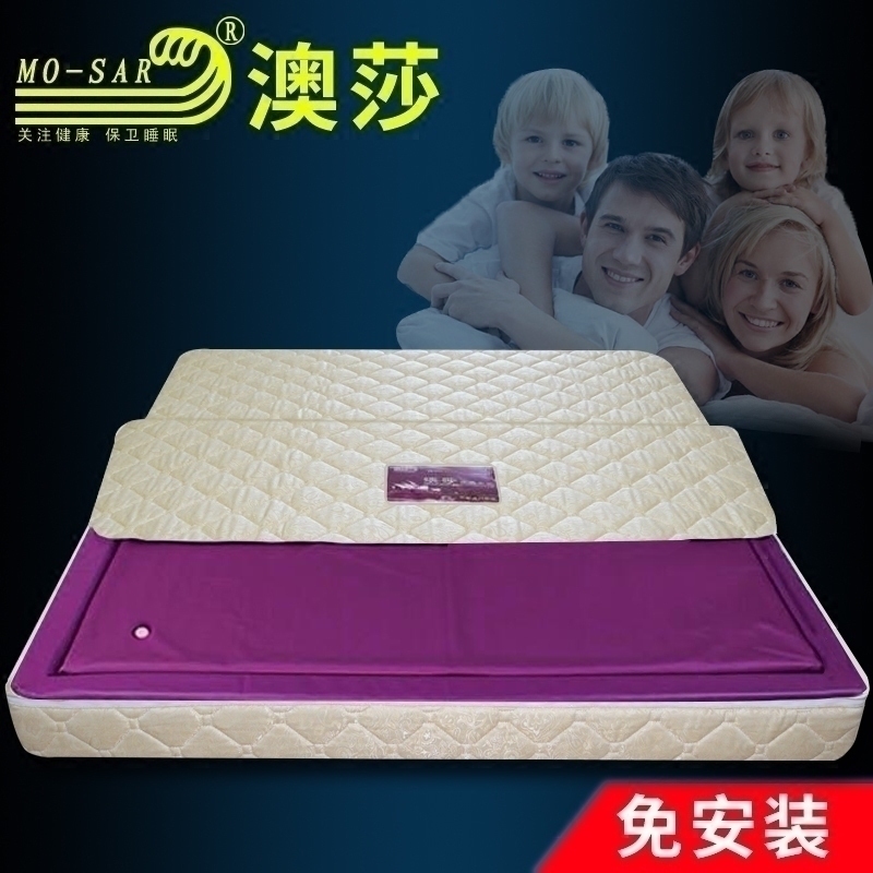 Aosa brand home double constant temperature heated water mattress sex multi-functional massage large wave waterbed 1.8 meters