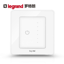 TCL Roglang Switch Socket Comfort Icing White 300W Universal Touch Dimming Switch Wall Power 86 Type