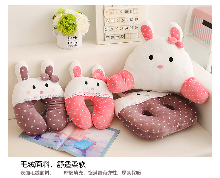Sofa đệm học sinh đệm ghế văn phòng phù hợp với gối hình chữ U vải dễ thương ngồi ăn ghế đệm nệm lót ngồi