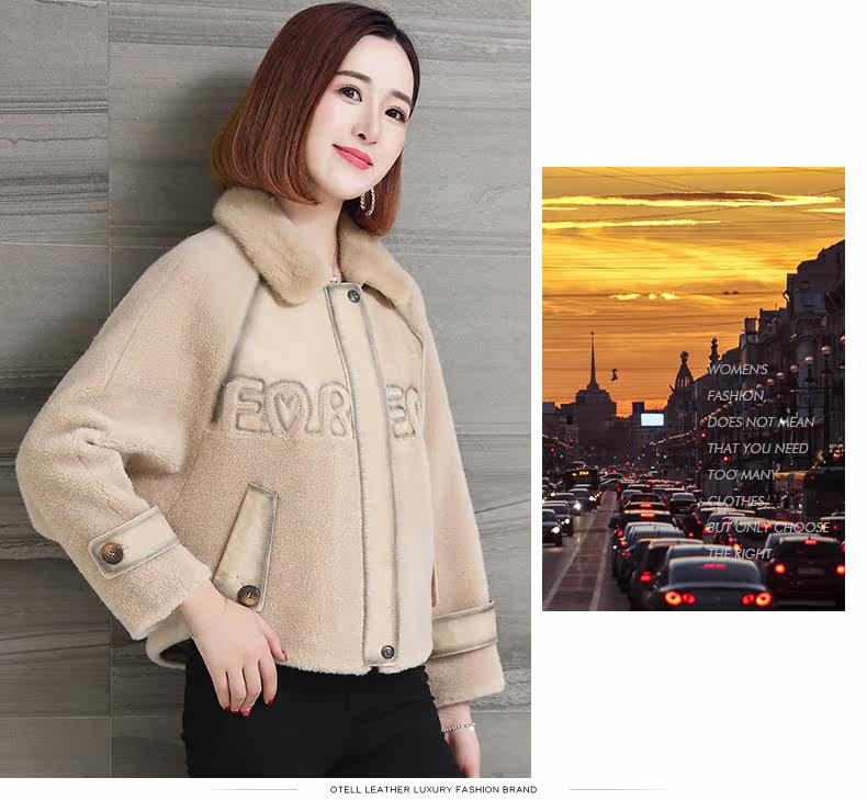 Manteau de fourrure femme OTELL - Ref 3171665 Image 19