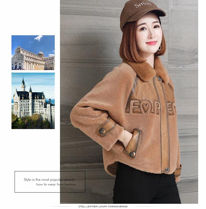 Manteau de fourrure femme OTELL - Ref 3171665 Image 25