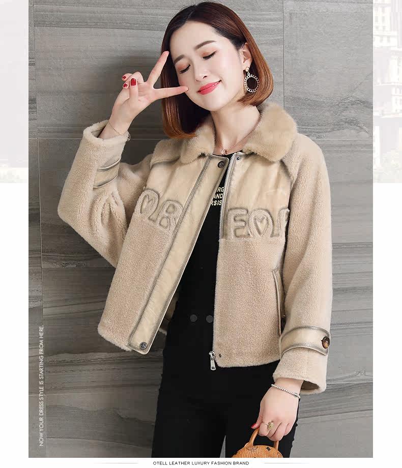 Manteau de fourrure femme OTELL - Ref 3171665 Image 15