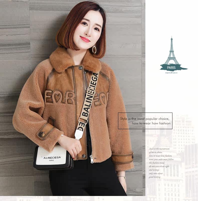 Manteau de fourrure femme OTELL - Ref 3171665 Image 22