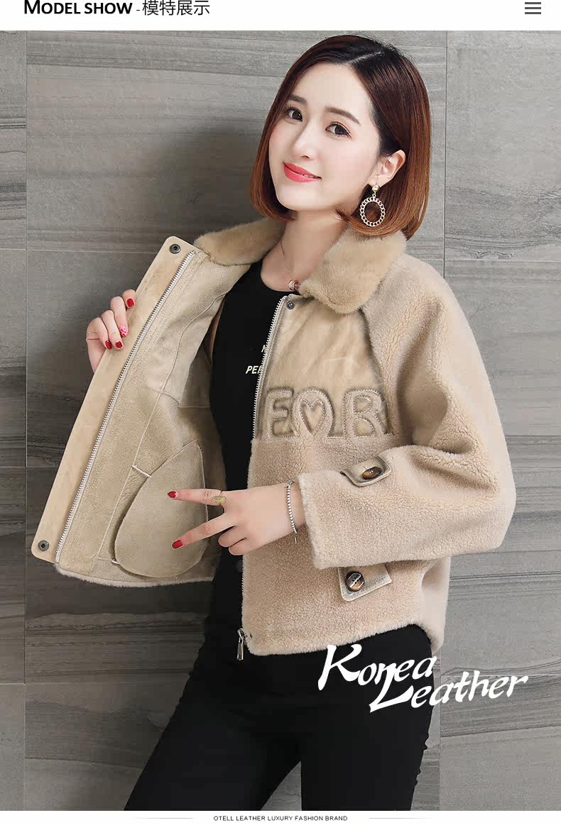 Manteau de fourrure femme OTELL - Ref 3171665 Image 13