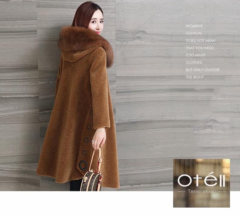 Manteau de fourrure femme OTELL - Ref 3173193 Image 23