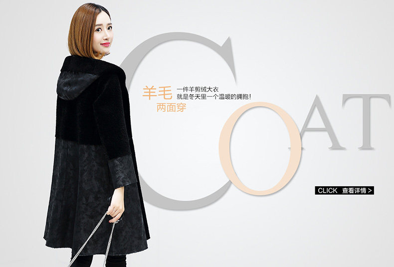 Manteau de fourrure femme OTELL - Ref 3173271 Image 7