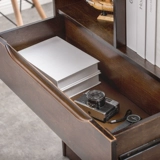 竹庭 Многослойная книжная полка из натурального дерева, современный и минималистичный книжный шкаф, коробочка для хранения