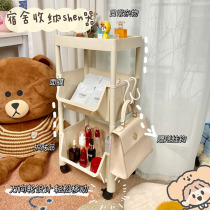 ins small cart table below zero food shelve containing living room net red removable dorm floor multilayer floor containing shelf