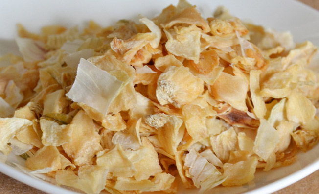 1 serving of dehydrated vegetable onion 500g dried onion, purple onion slices, red onion granules, dried onion slices, dried vegetables