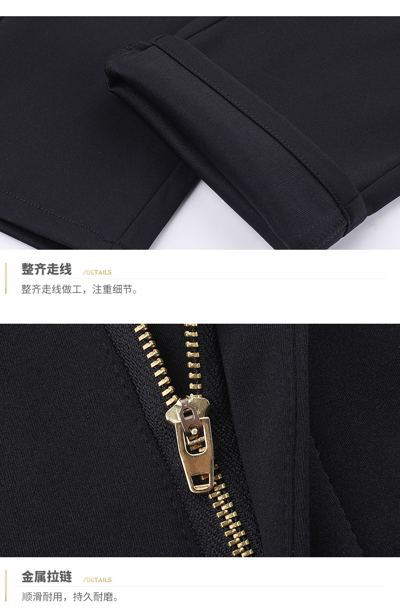 皮尔卡丹 男士免烫修身 商务休闲裤 图12