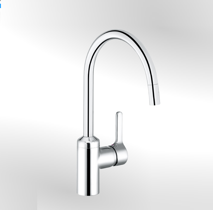 The K-series kitchen faucet imported from Germany has been duti