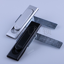 Haitan MS717-2 Distribution Box Cabinet Door Industrial Case Equipment Black Zinc Alloy Plane Lock