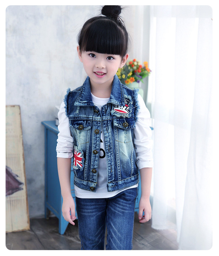 Gilet fille en toile - Ref 2071031 Image 15