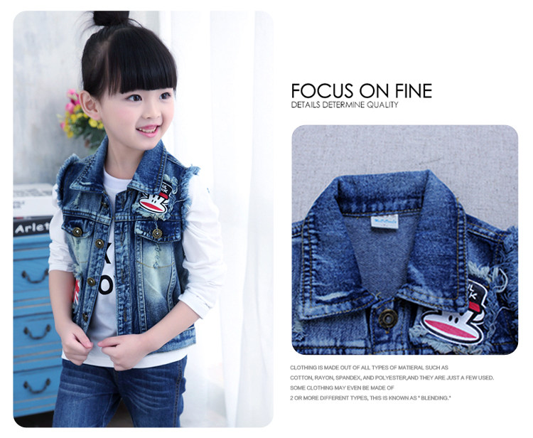 Gilet fille en toile - Ref 2071031 Image 12