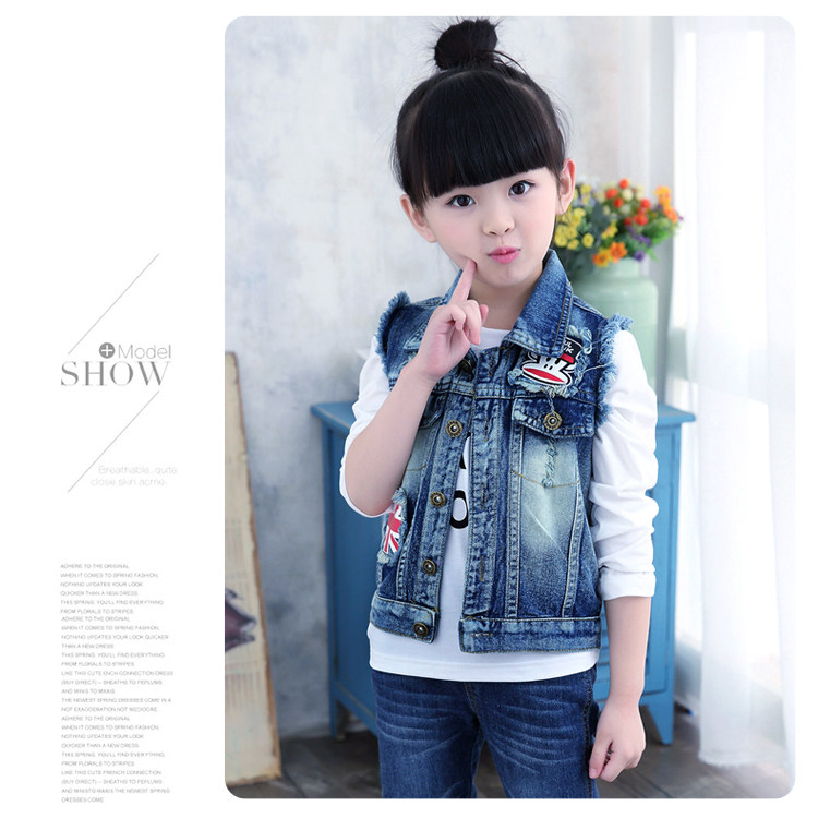 Gilet fille en toile - Ref 2071031 Image 13