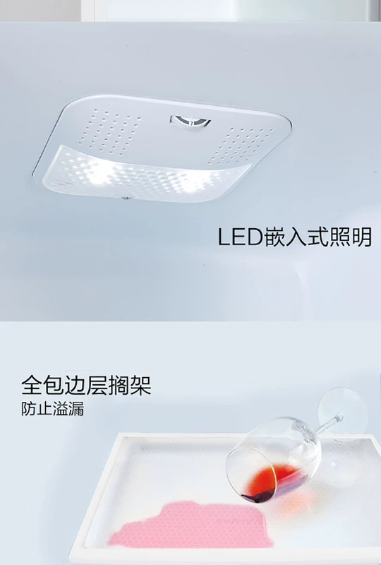 Tủ lạnh TCL BCD-163KF1 Tủ lạnh đôi cửa gia đình Tủ lạnh hai cửa nhỏ hai cửa yên tĩnh tiết kiệm năng lượng