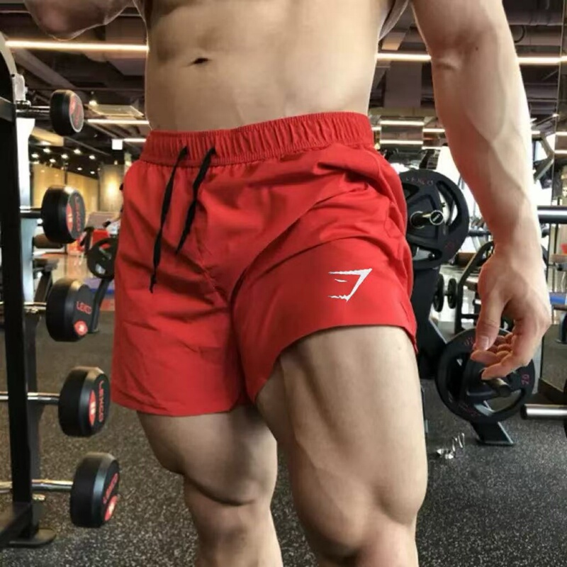 Gymshark Uk Muscle Shark Shorts Men's Sports Quick-Dry Shorts for Weightlifting and Fitness Training Gymshark Uk Muscle Shark Shorts Men's Sports Quick-Dry Shorts for Weightlifting and Fitness Training
