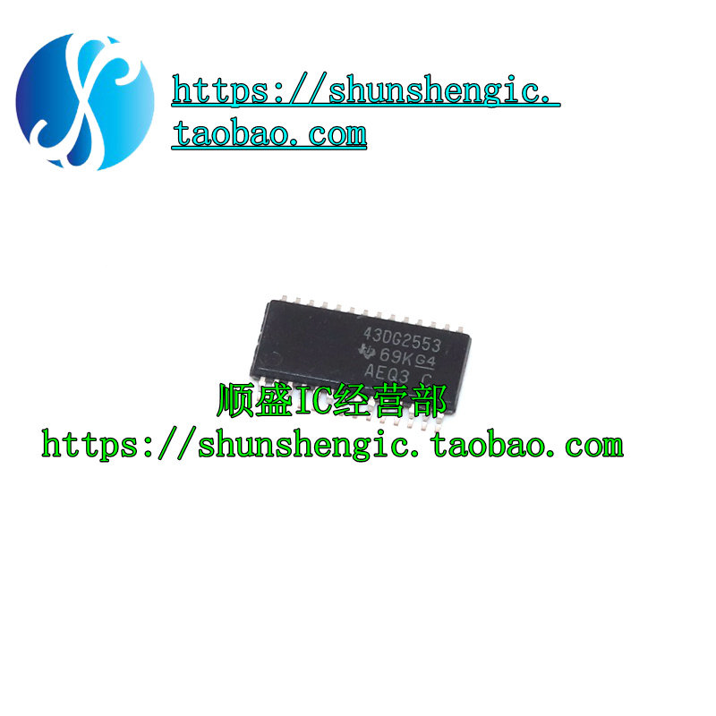 MSP430G2553IPW28 430G2553 TSSOP28 pin new chip SMD IC can be burned on behalf of
