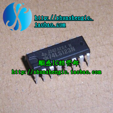 74HC123 SN74HC123N DIP16 feet new imported positive and negative chip in-line IC Shunsheng