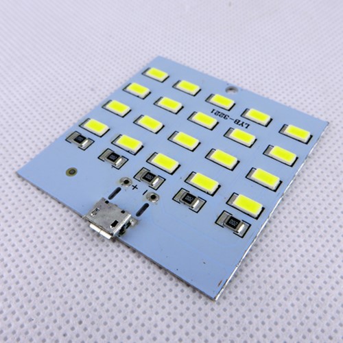 20 light bead LED lighting lamp board USB mobile light ground spreading light emergency floodlight small night light