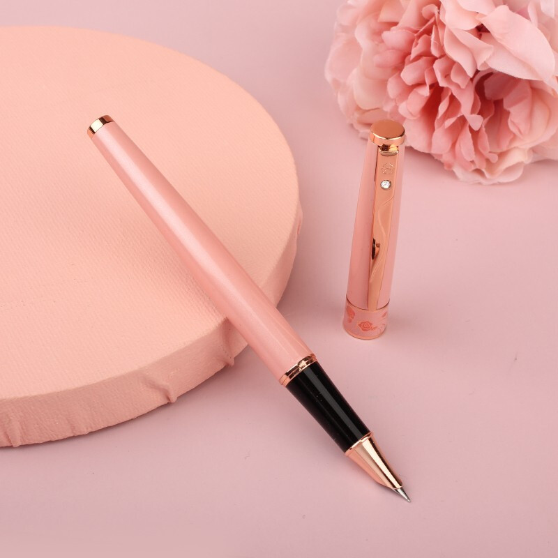 HERO Hero Card Pen pen 2066 Female Gift Box Dress Gift Giving Gifts Little Fresher Cute Girl Girl Little Fairy Adult Lady Girl Practice Letter Gift Birthday Gift Can Lettering