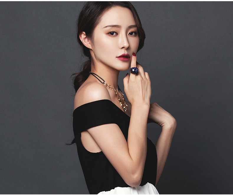 Bague Femme ZENGLIU en Acier au titane - Ref 3087651 Image 12