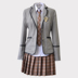 Anh Gió Cao đẳng Gió Uniform Set Hàn Quốc High School jk Uniform High School High School High School Lớp Summer Suit 