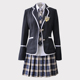 Anh Gió Cao đẳng Gió Uniform Set Hàn Quốc High School jk Uniform High School High School High School Lớp Summer Suit