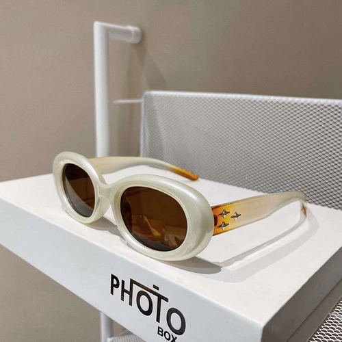 Брендовые солнцезащитные очки, в корейском стиле, кошачий глаз