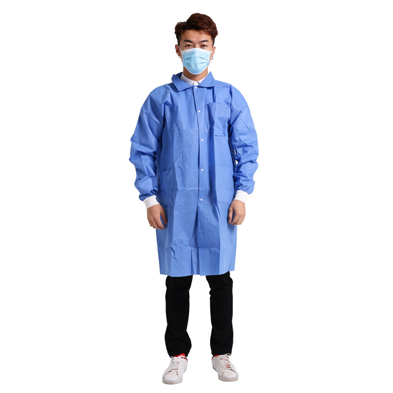 实验室必备🔥 | 一次性白大褂加厚工作服长袖SMS 实验服参观服洁净室防尘透气防水,你真的需要吗?🔍-工服-淘宝好物网