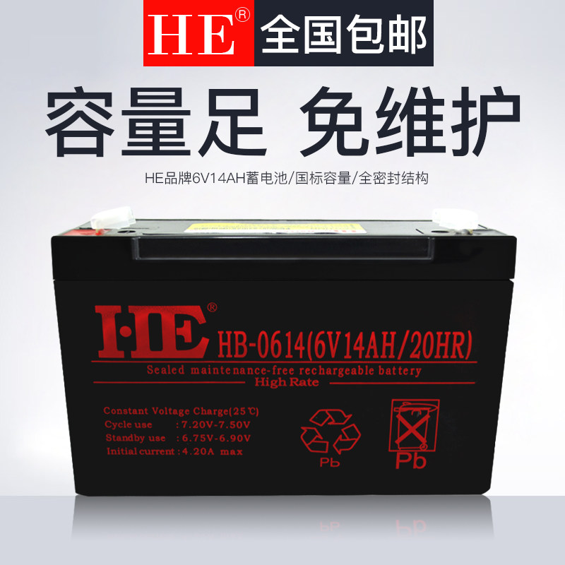 6 volt battery for electric car