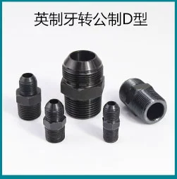 Áp suất cao chuyển đổi ống dầu thủy lực thép carbon số liệu Đầu nối loại D M12 14 16 * 1.5 chuyển đổi ren ngoài trực tiếp