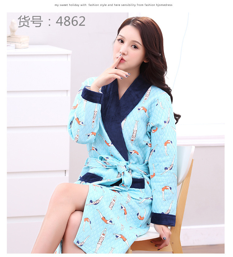 Bộ đồ ngủ mỏng dành cho người trung niên và già của bộ đồ ngủ bằng vải bông cho nữ mùa xuân và mùa thu đồ ngủ nữ quần áo ngắn