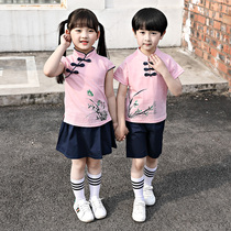 Kindergarten garden clothes summer childrens performance clothes 2019 new primary school uniforms for boys and girls