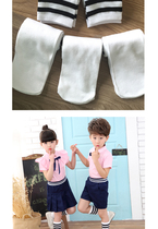 Kindergarten childrens stockings midline socks 35cm pure cotton knitting primary school performance socks boys and girls cute stockings