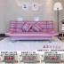 Single Double collapsible sofa vải sofa giường 1,5m 1,8 m tiết kiệm không gian đa chức năng kép sử dụng miễn phí có thể rửa - Ghế sô pha Ghế sô pha
