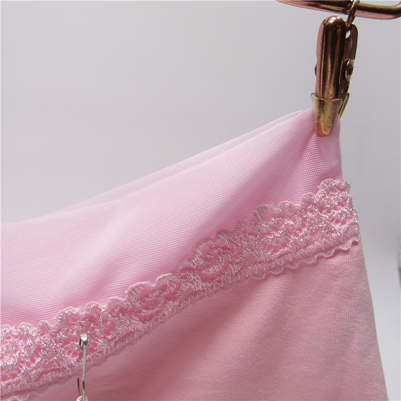 2017 màu mới lĩnh vực đồ lót đích thực nữ cotton hữu cơ cotton eo thấp thoải mái sức khỏe boyshort 4 quần lót phụ nữ