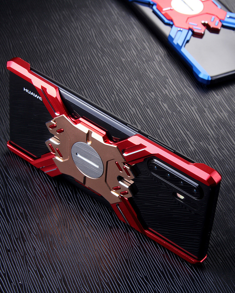 Kylin Armor Heroes Bracket Aluminum Metal Shell Case Cover for Huawei P30 Pro & Huawei P30