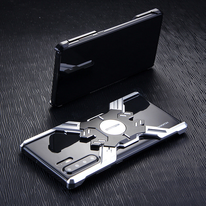 Kylin Armor Heroes Bracket Aluminum Metal Shell Case Cover for Huawei P30 Pro & Huawei P30